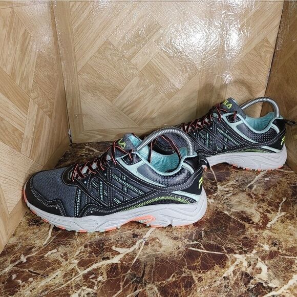 FILA women's headway 7 running shoes sneaker gray size 7.5.    374 - Picture 5 of 10